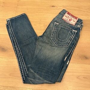 True Religion Blue Pants - Like New!